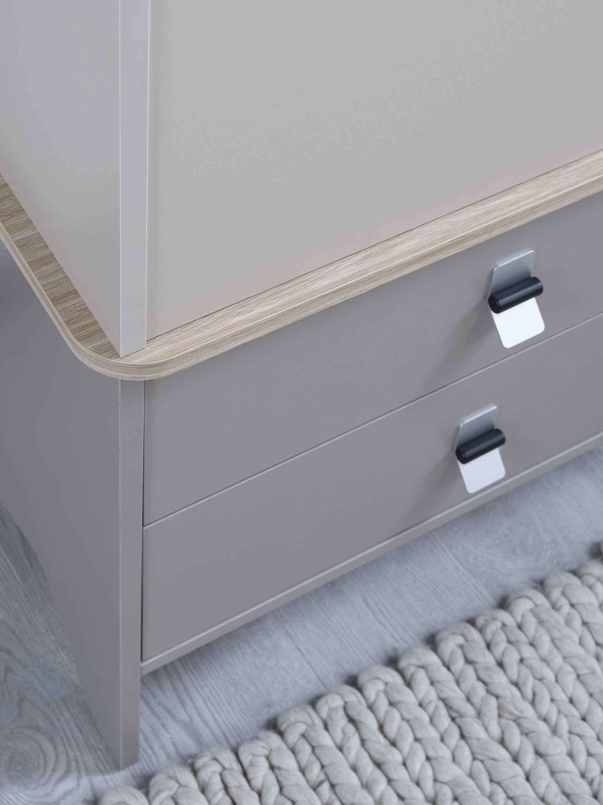 Atlas Kledingkast – 3-deurs met lades