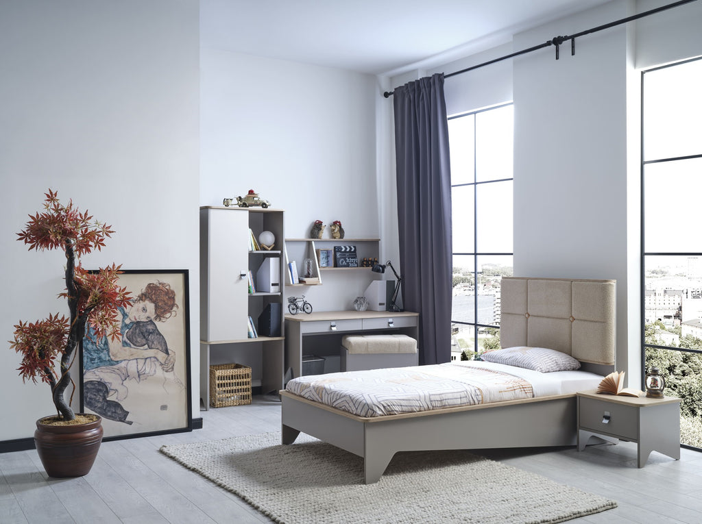 Atlas Bed + Nachtkastje