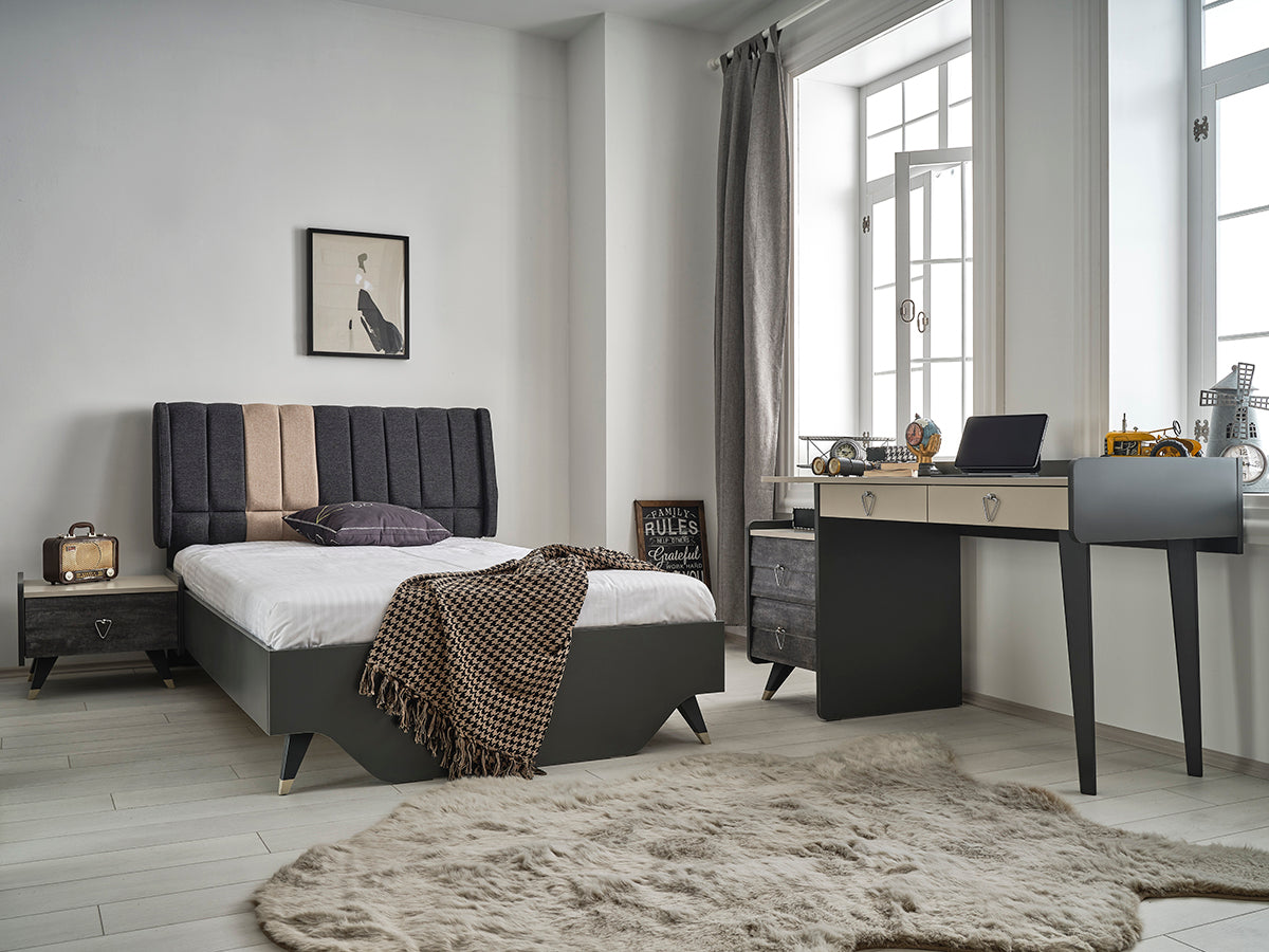 Delta Bed + Nachtkastje