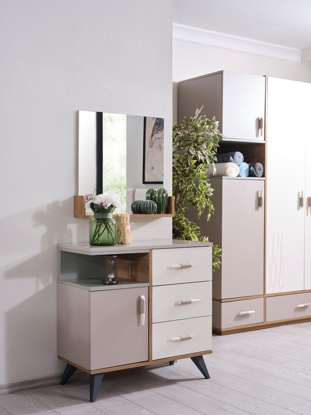 Latte Slaapkamer Set