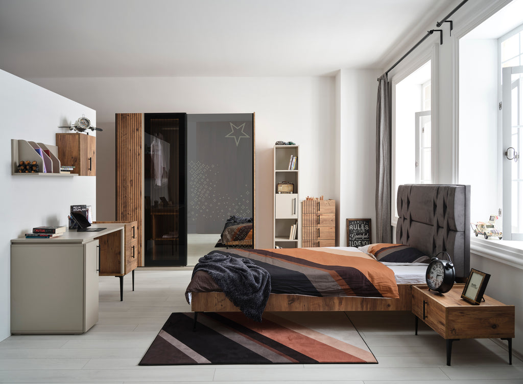 Star - Kledingkast met spiegel